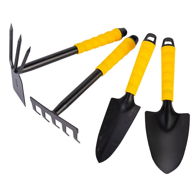 Household Small Gardening Shovel Hoe Four-piece Set