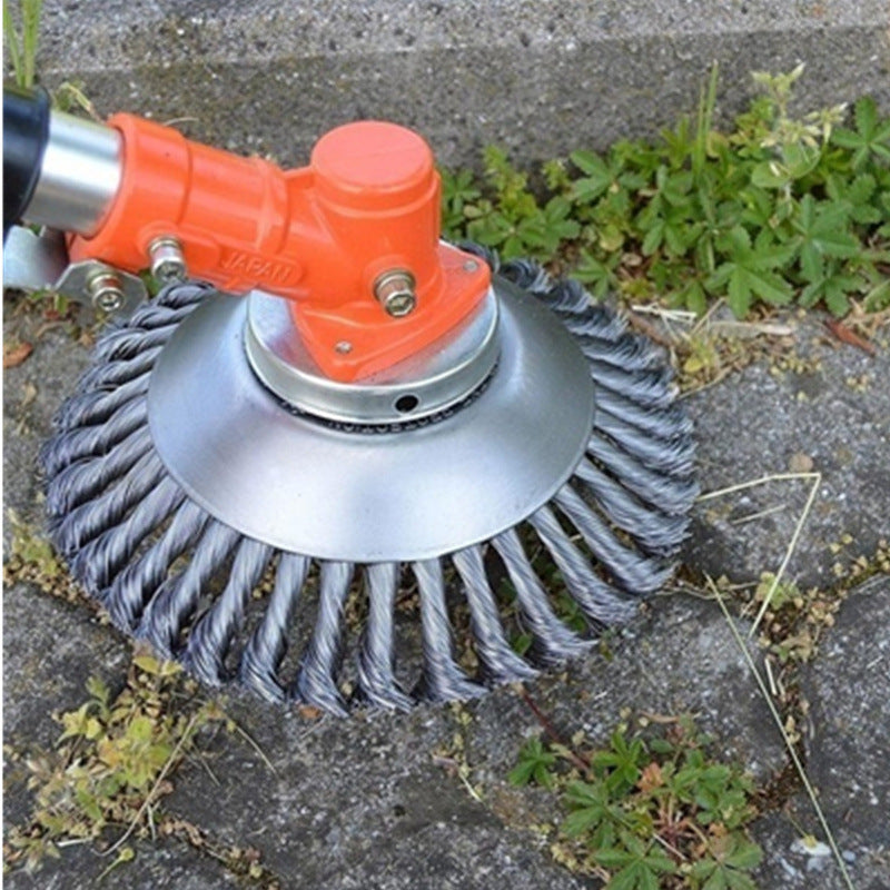 Grass Trimmer Head Steel Wire Brush