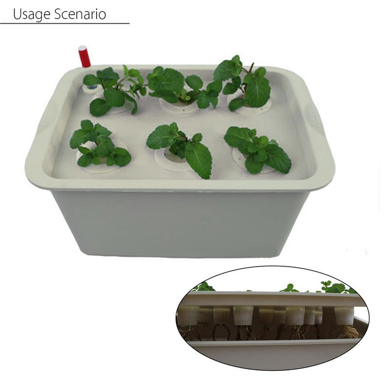 12 Holes Plant Site Hydroponic Garden Pots Planters System I