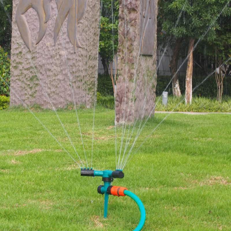 360 Automatic Rotating Sprinkler Irrigation Garden Lawn Courtyard Household Garden Water Adjustable Sprinkler Irrigate Tools