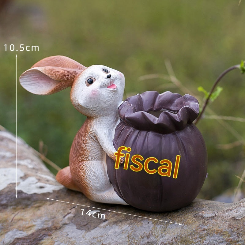 Garden Decoration Cartoon Rabbit Decoration