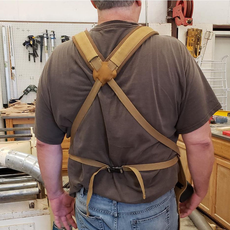 Waxed Canvas Garden Tool Apron