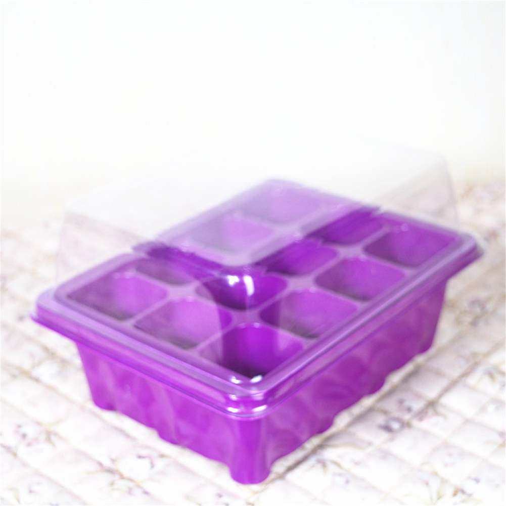 Plastic Nursery Pots Succulent Plant Seeds Germination Tray