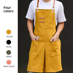 Outdoor Gardening Overalls Barber Barista Apron Whole Body