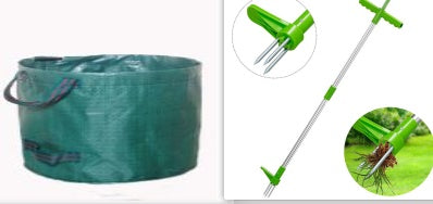 Plastic Green Garden Bag