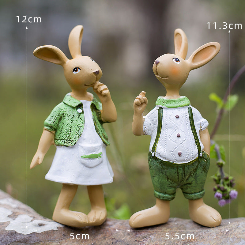 Garden Decoration Cartoon Rabbit Decoration