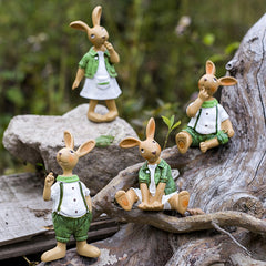 Garden Decoration Cartoon Rabbit Decoration